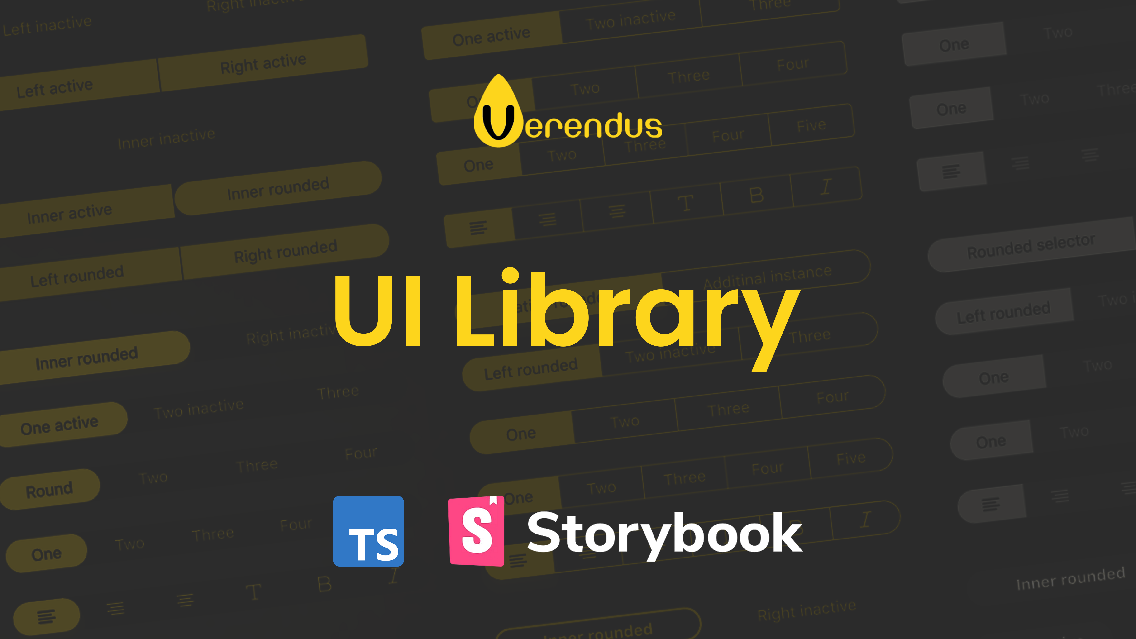 Verendus UI Library project screenshot